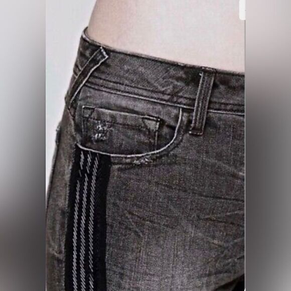 Free People Summer Solstice Beaded Jeans - Picture 3 of 13